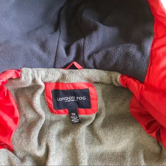 London Fog Toddler Hooded Puffer Jacket - Picture 5 of 7